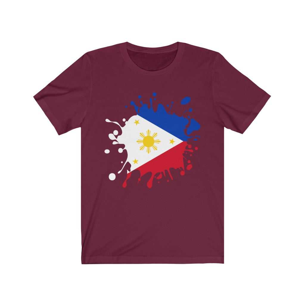 Philippines Splat Flag Premium Tee - Unisex