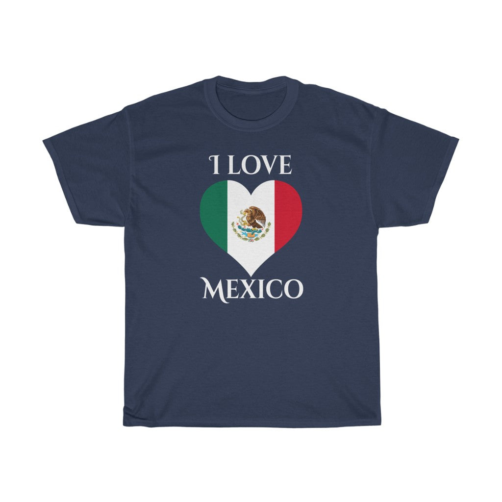 Mexico Heart Flag Standard Tee 2 - Unisex