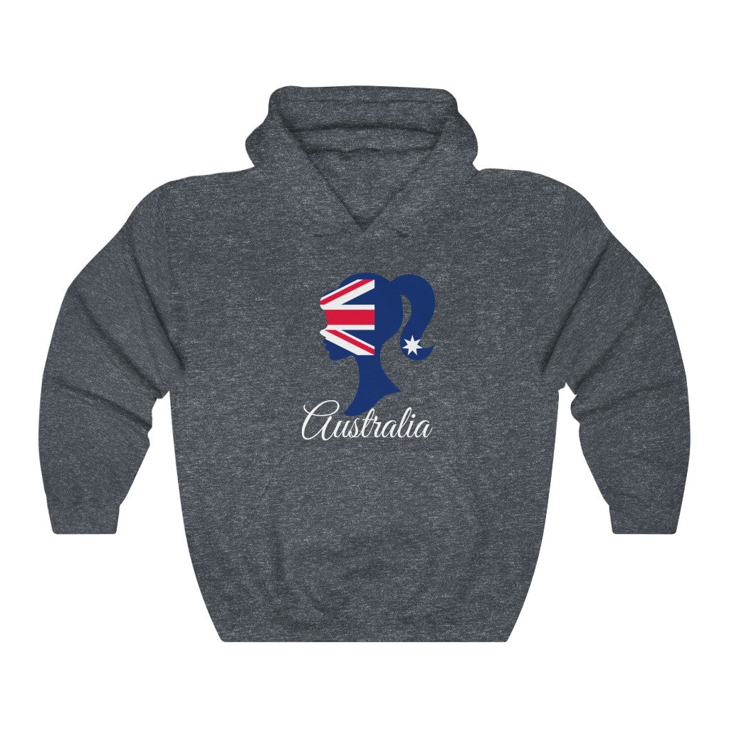 Australia Girl Flag Hoodie Sweatshirt 2 - Unisex
