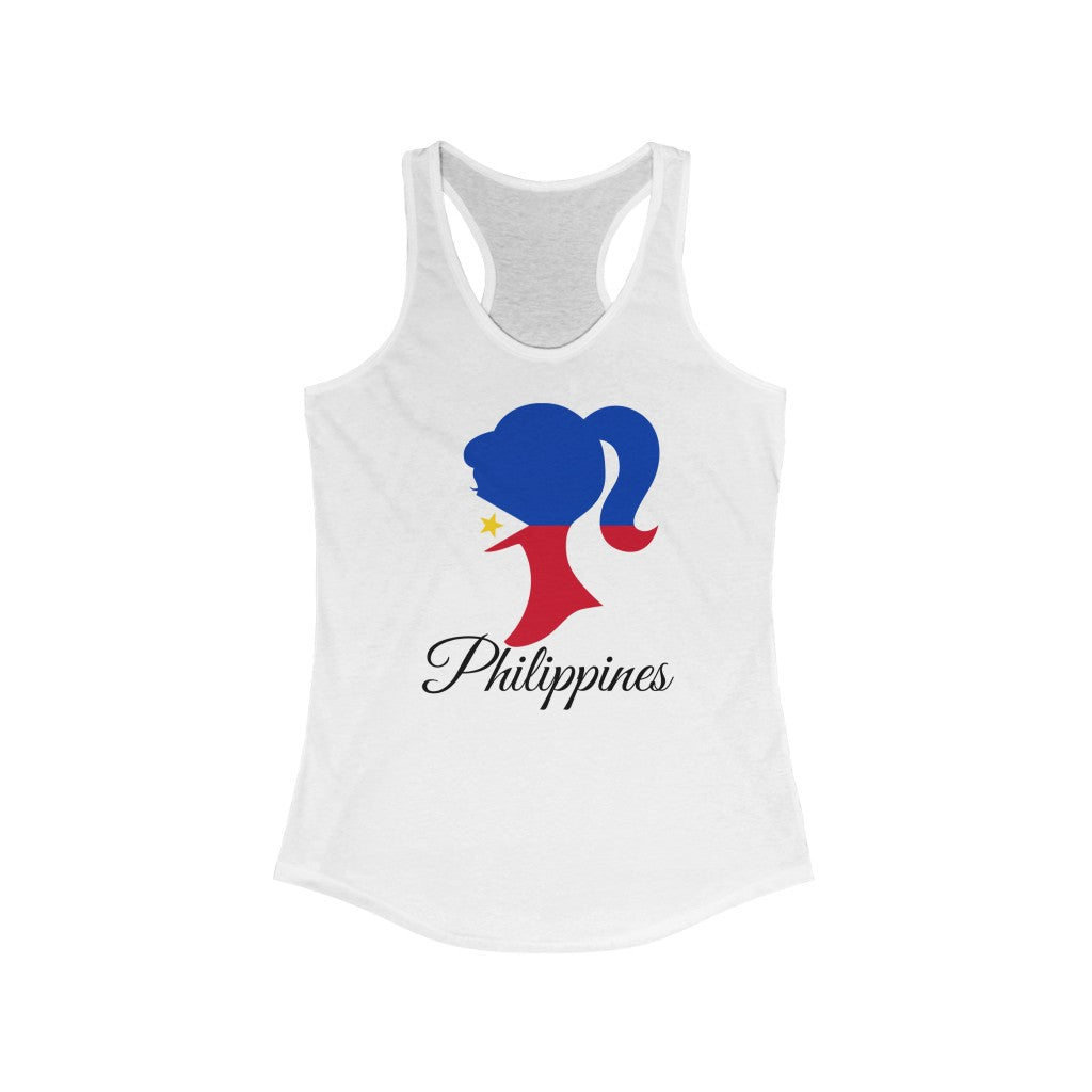Philippines Girl Flag Tank 1 - Women