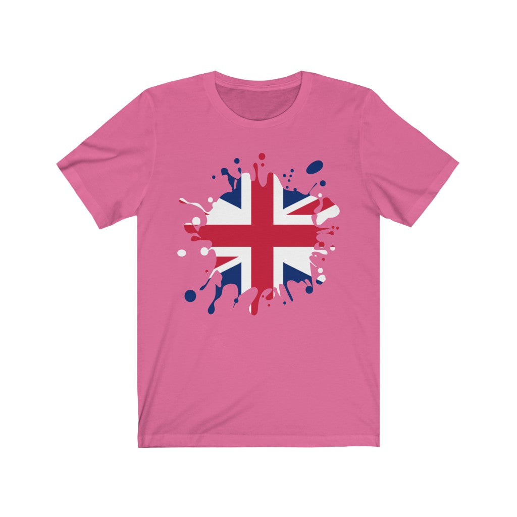 United Kingdom Splat Flag Premium Tee - Unisex