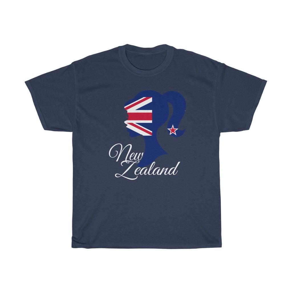 New Zealand Girl Flag Standard Tee 2 - Unisex