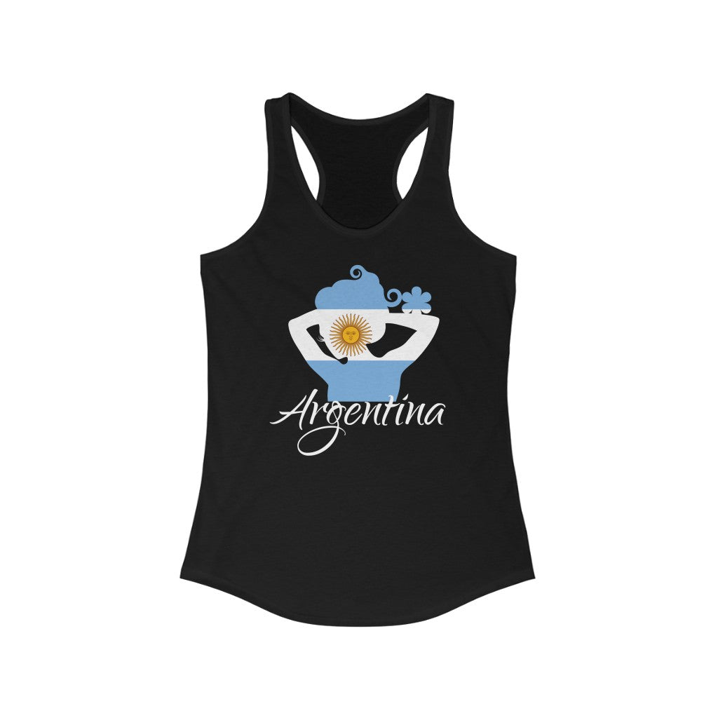 Argentina Lady Flag Tank 2 - Women