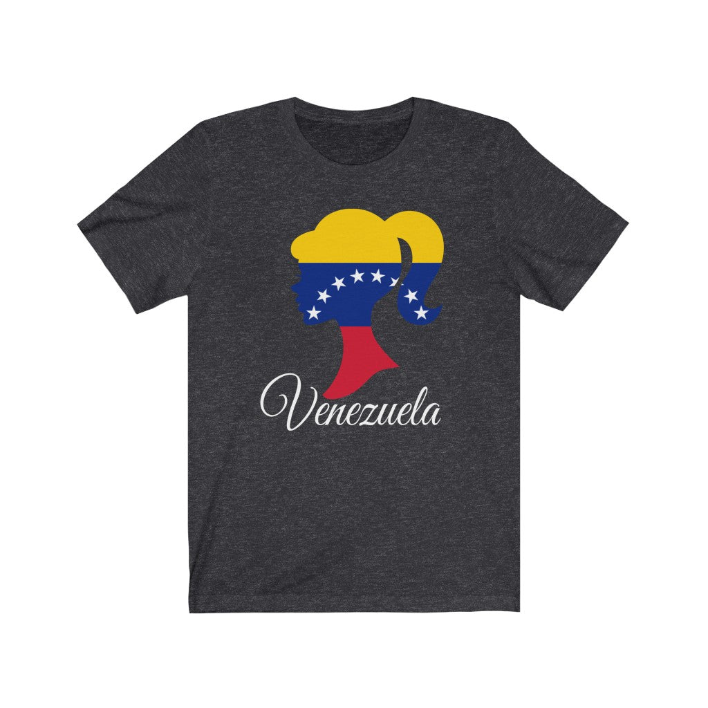 Venezuela Girl Flag Premium Tee 2 - Unisex