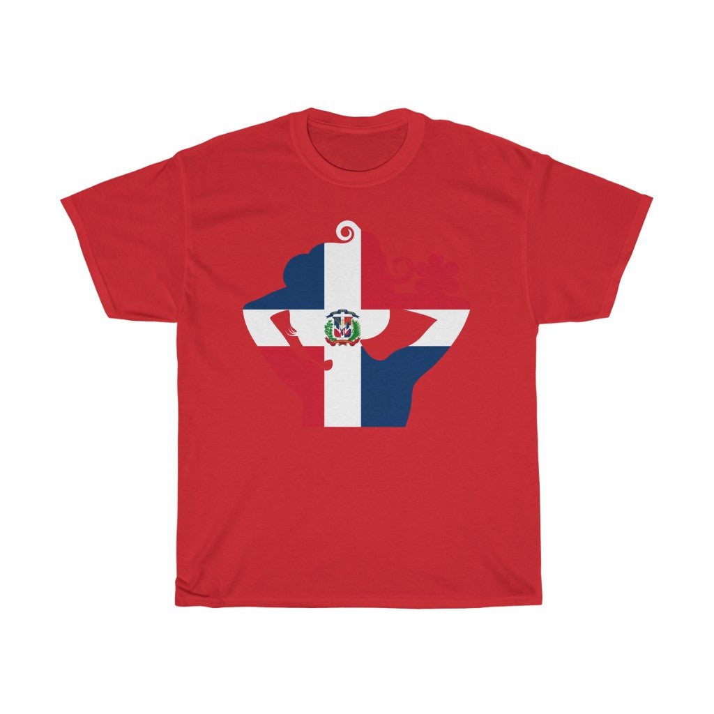 Dominican Republic Lady Flag Standard Tee - Unisex