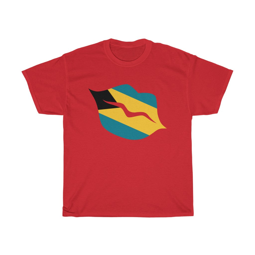 Bahamas Lips Flag Standard Tee - Unisex