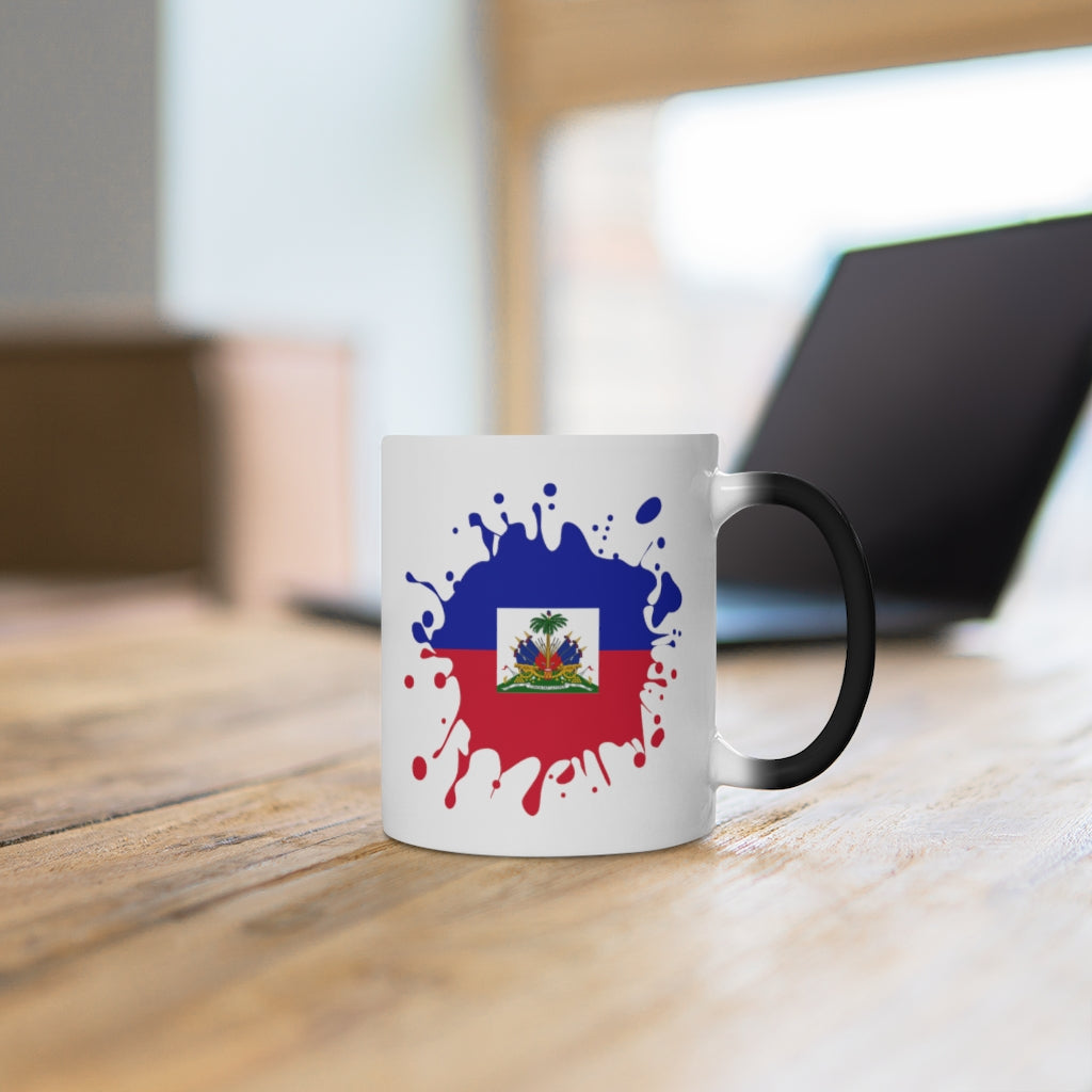 Haiti Splat Color Changing Mug