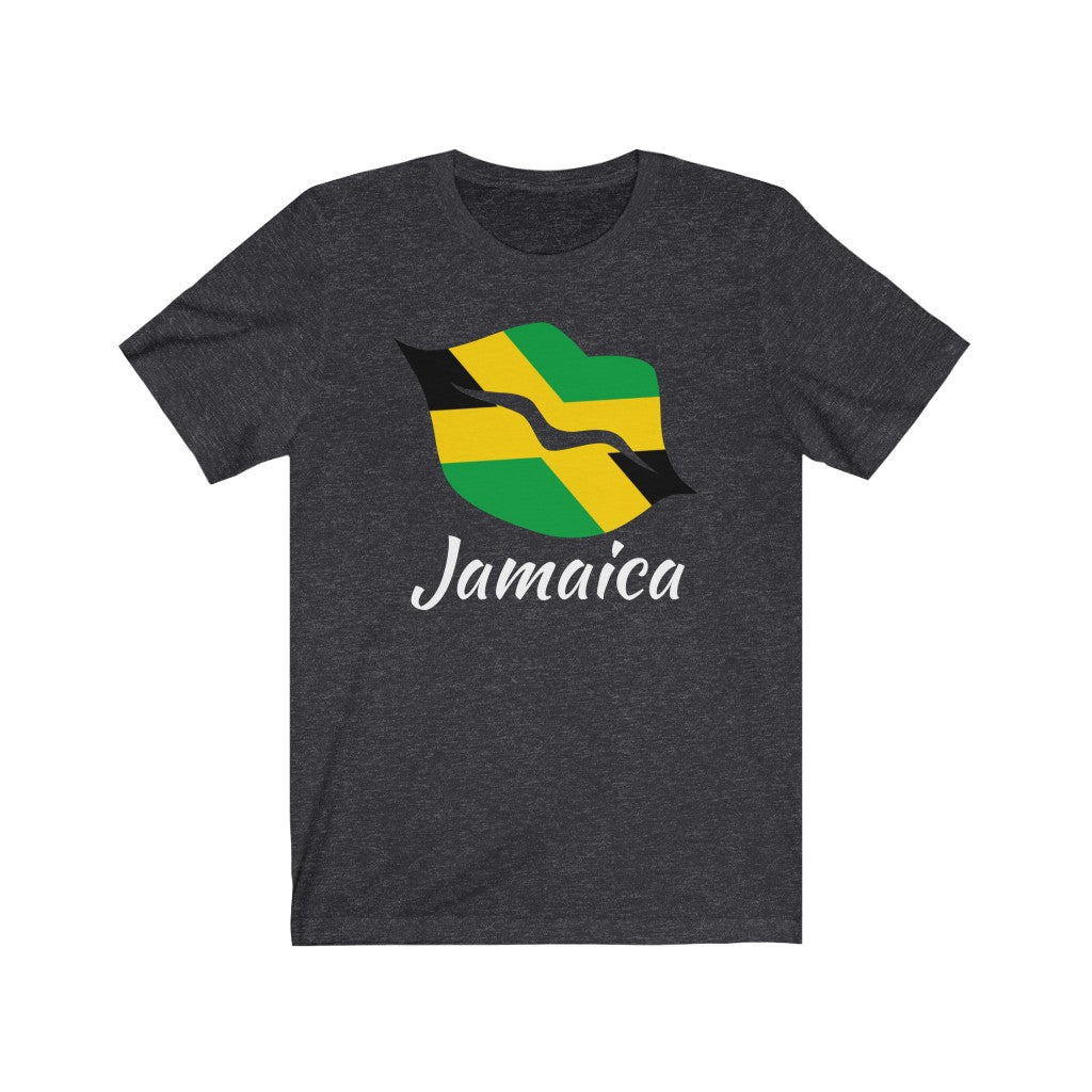 Jamaica Lips Flag Premium Tee 2 - Unisex