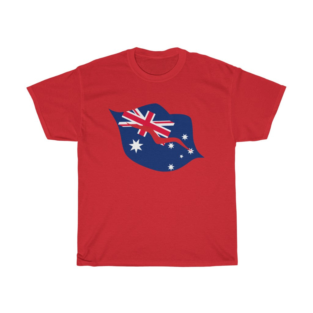 Australia Lips Flag Standard Tee - Unisex