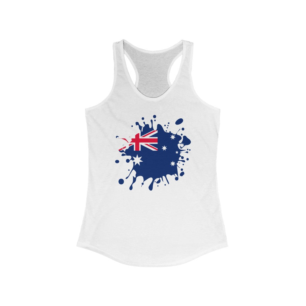 Australia Splat Flag Tank - Women