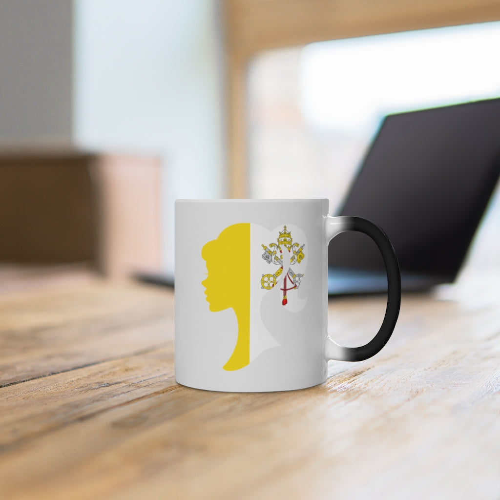 Holy See Girl Color Changing Mug