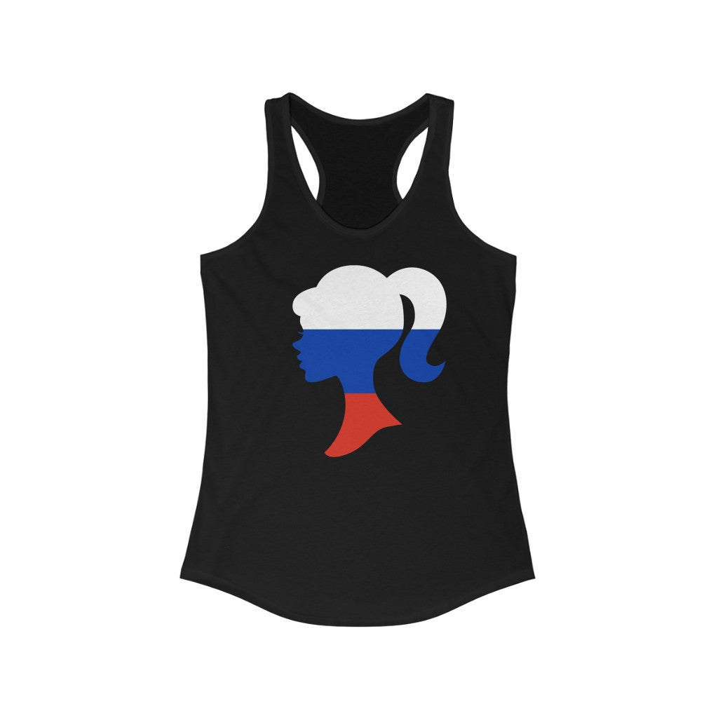 Russia Girl Flag Tank - Women