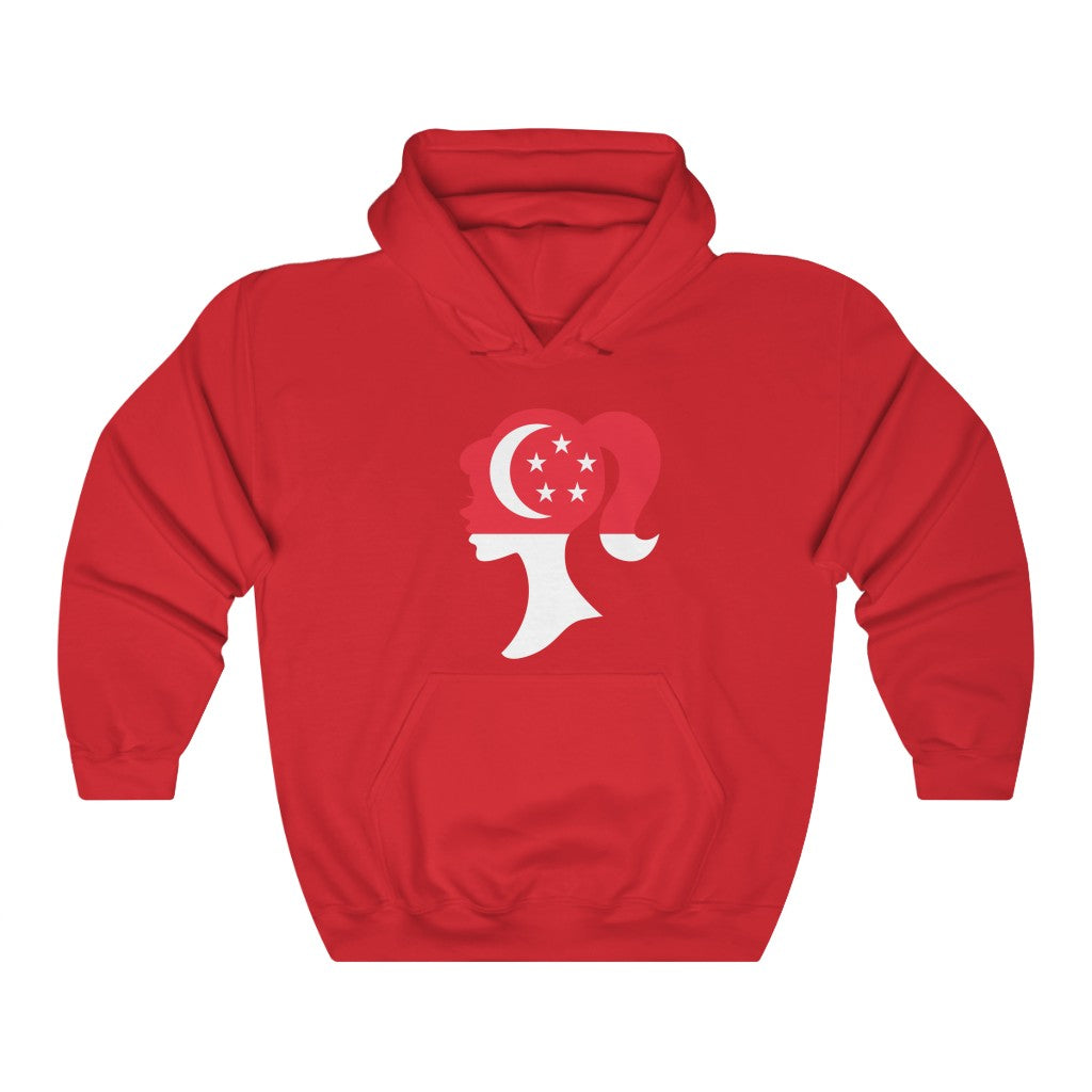 Singapore Girl Flag Hoodie Sweatshirt - Unisex