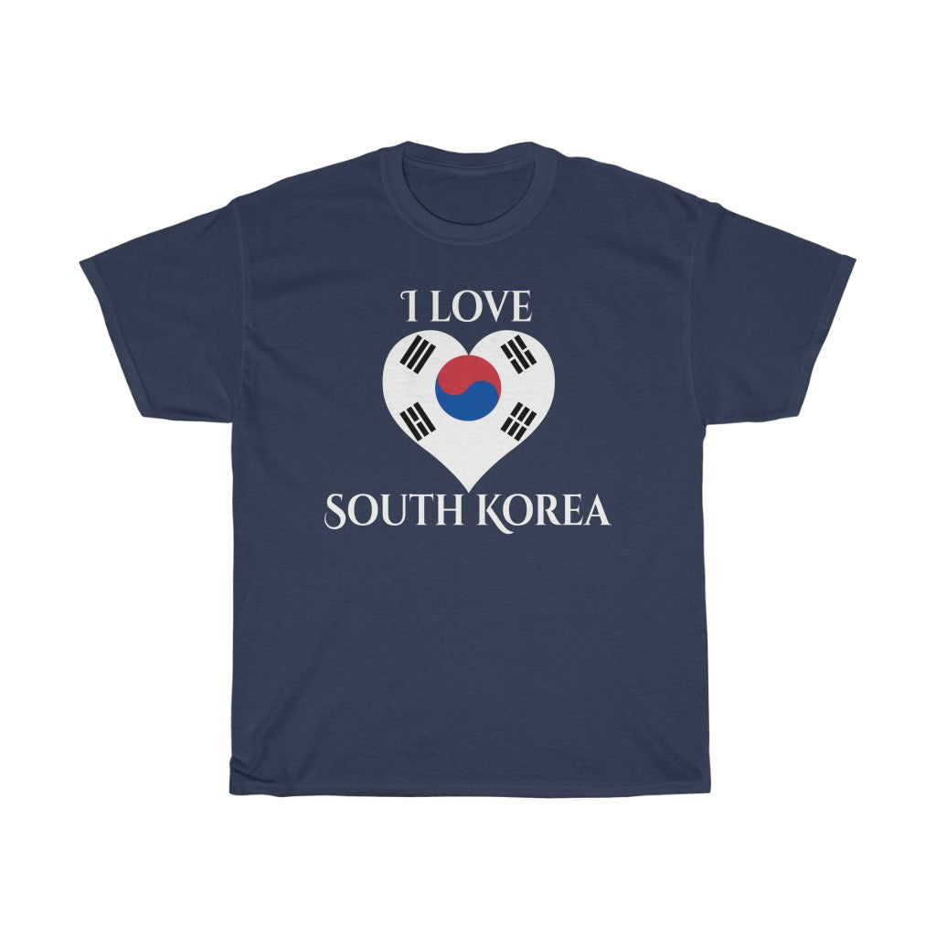 South Korea Heart Flag Standard Tee 2 - Unisex