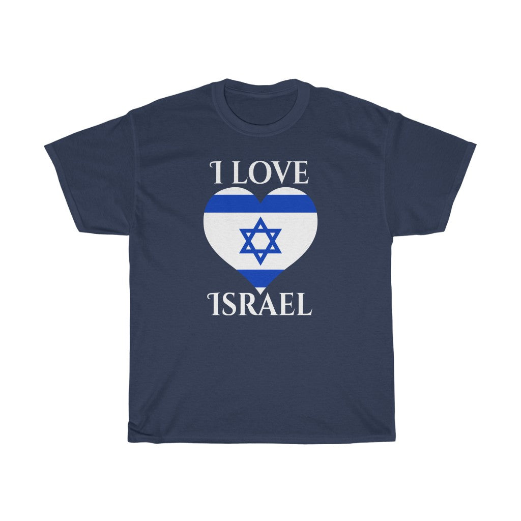 Israel Heart Flag Standard Tee 2 - Unisex