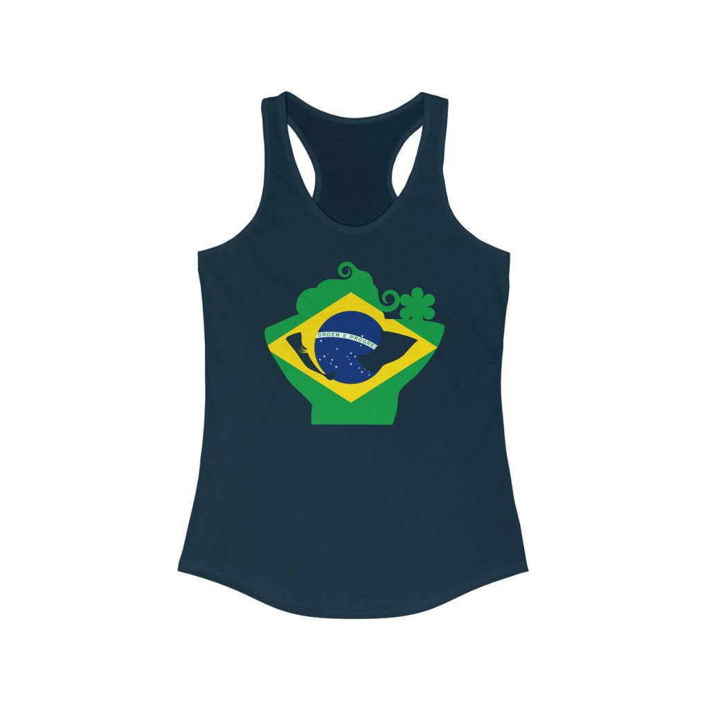 Brazil Lady Flag Tank - Women