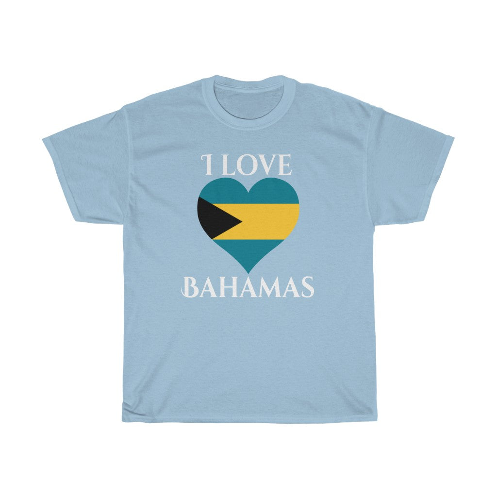 Bahamas Heart Flag Standard Tee 2 - Unisex