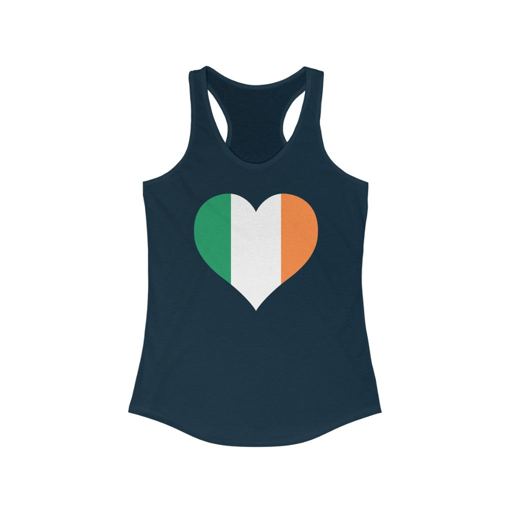 Ireland Heart Flag Tank - Women