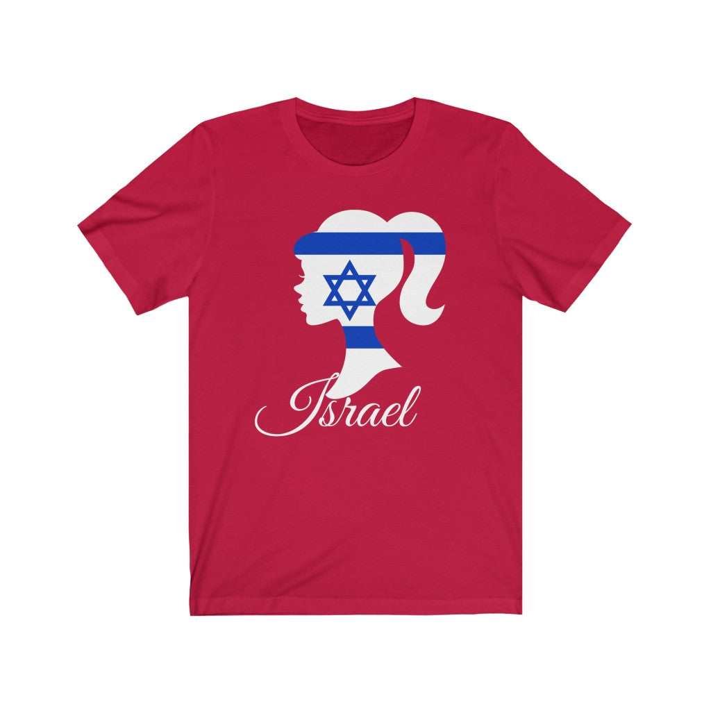 Israel Girl Flag Premium Tee 2 - Unisex