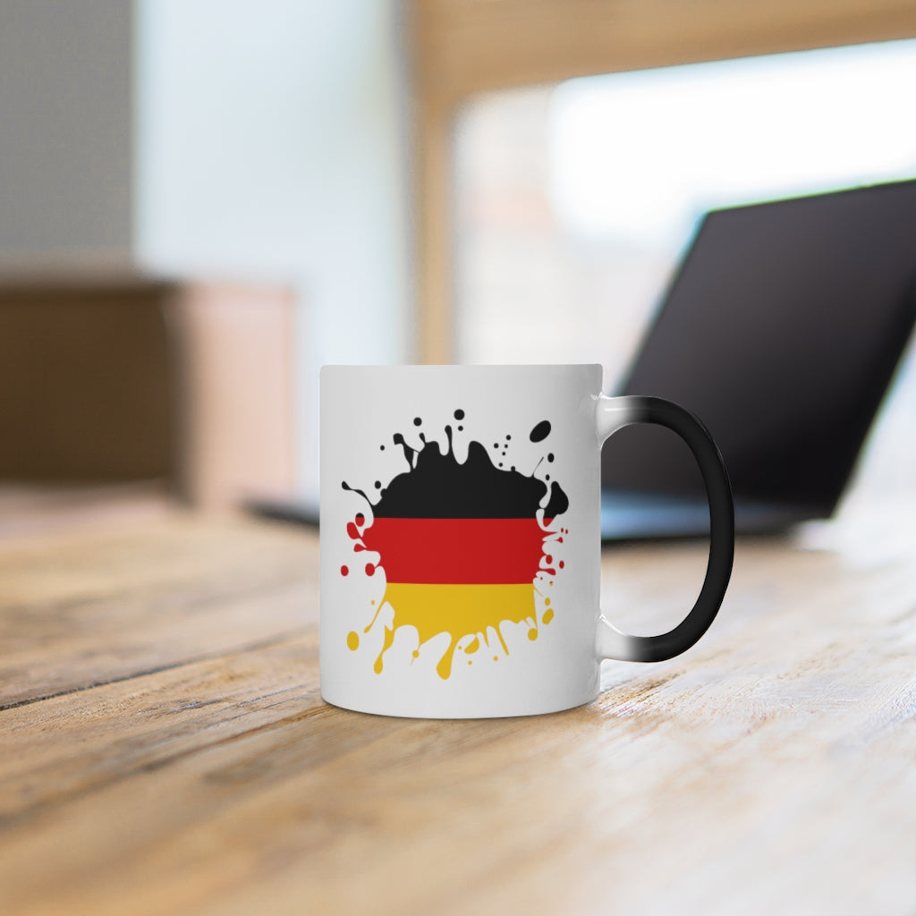 Germany Splat Color Changing Mug