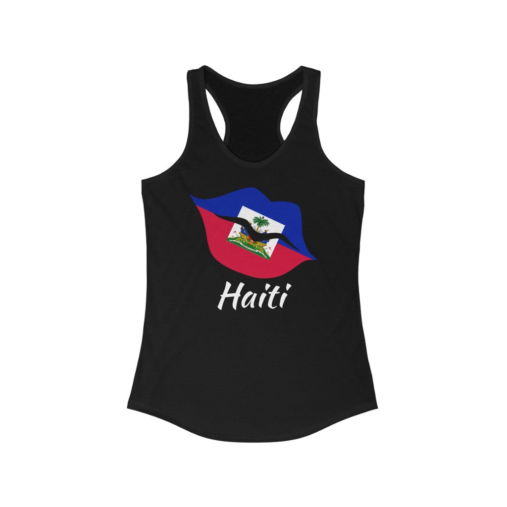 Haiti Lips Flag Tank 2 - Women