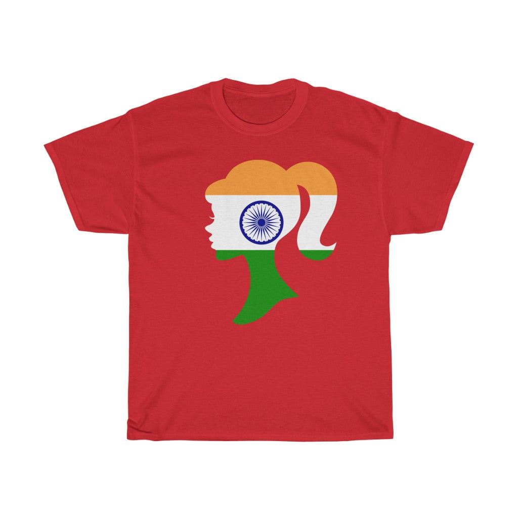 India Girl Flag Standard Tee - Unisex
