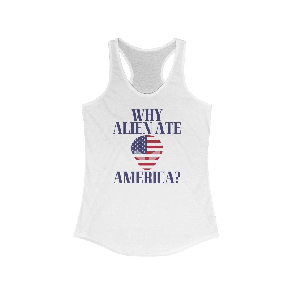 United States Alien Ate Flag Tank 1 - Women