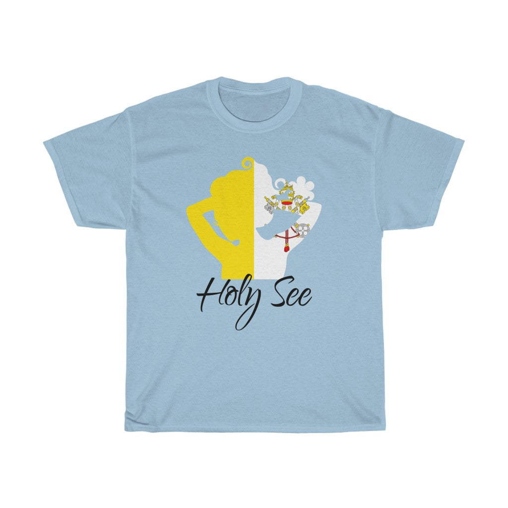 Holy See Lady Flag Standard Tee 1 - Unisex