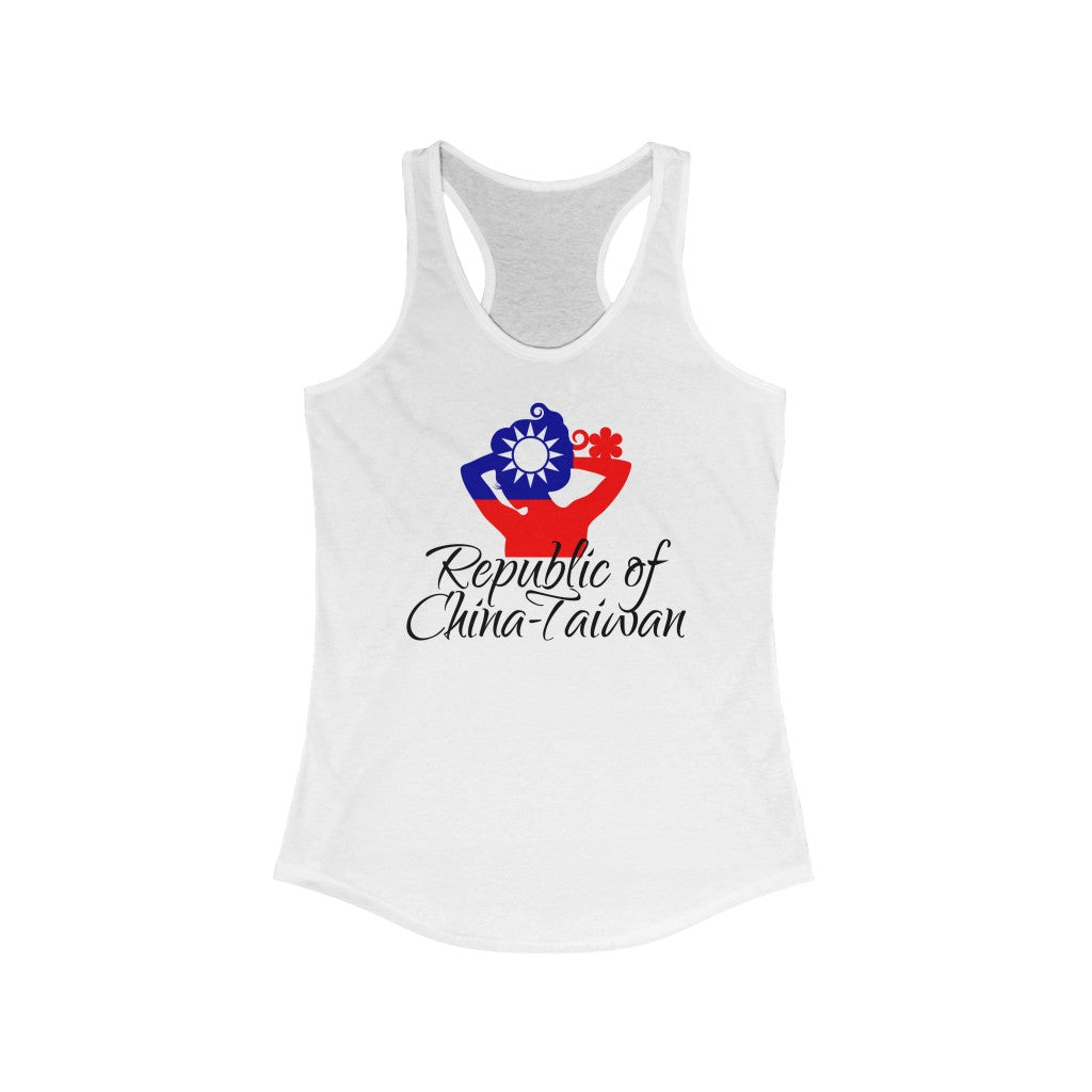 Republic of China - Taiwan Lady Flag Tank 1 - Women