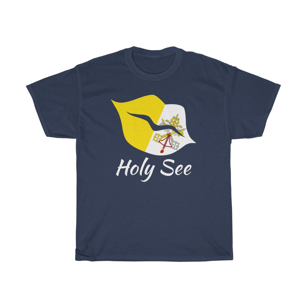 Holy See Lips Flag Standard Tee 2 - Unisex