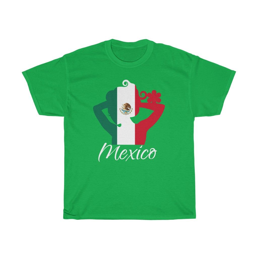 Mexico Lady Flag Standard Tee 2 - Unisex