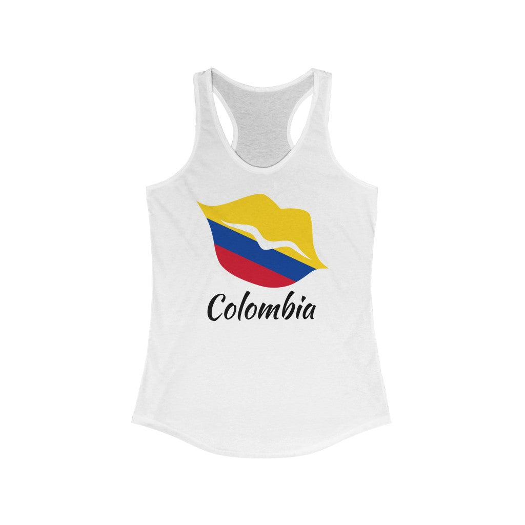 Colombia Lips Flag Tank 1 - Women