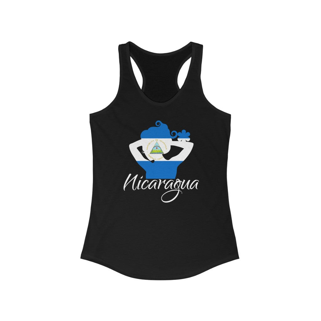 Nicaragua Lady Flag Tank 2 - Women