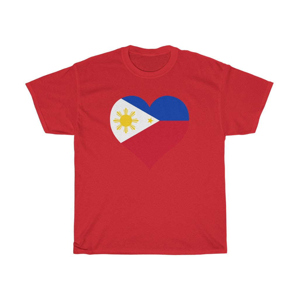 Philippines Heart Flag Standard Tee - Unisex