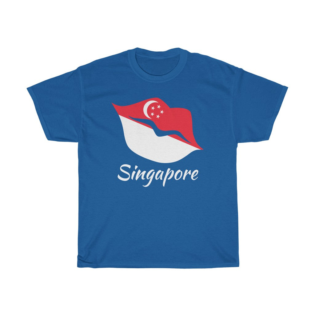 Singapore Lips Flag Standard Tee 2 - Unisex