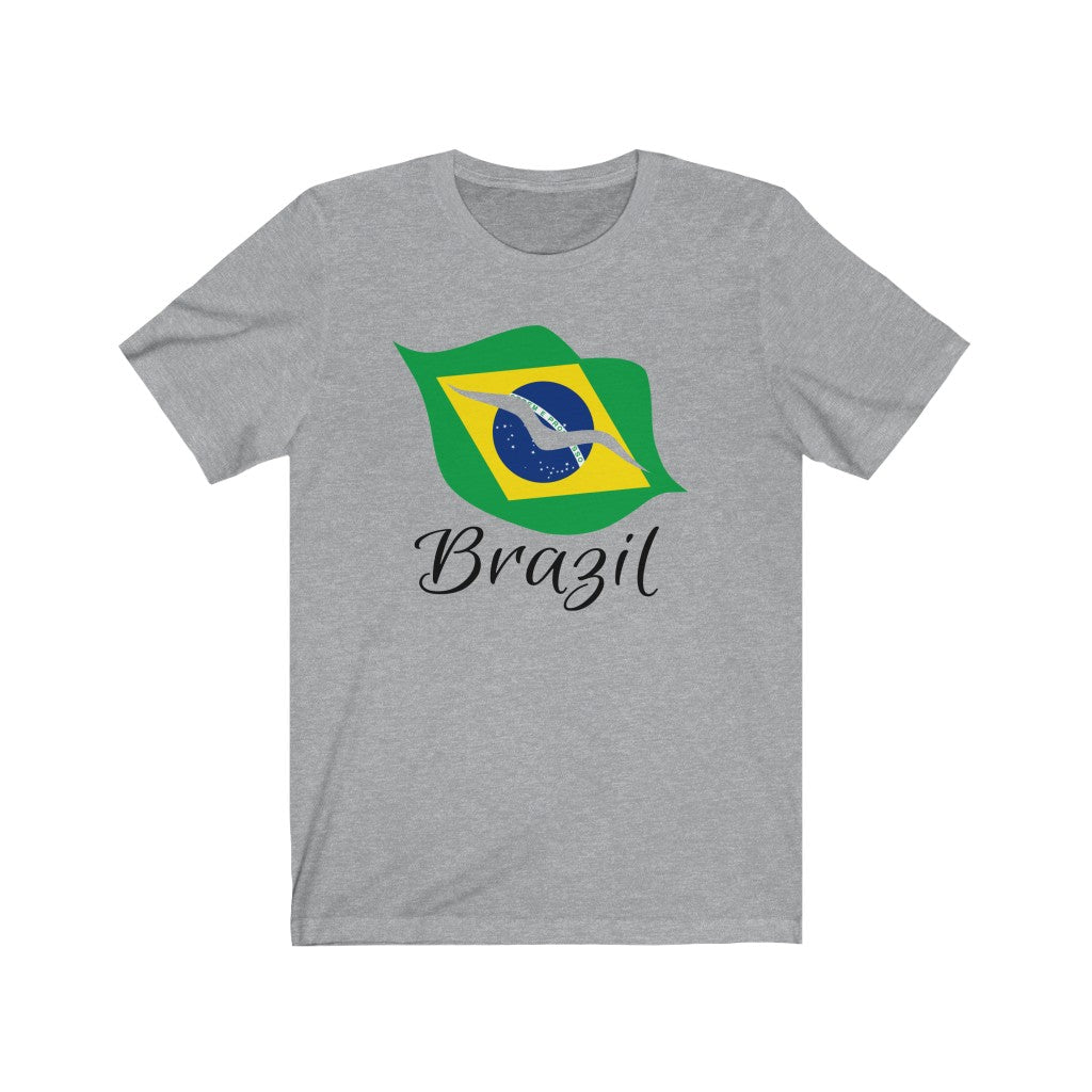 Brazil Lips Flag Premium Tee 1 - Unisex