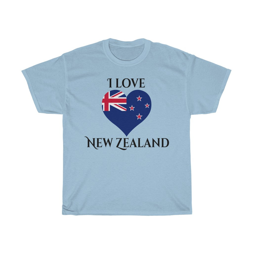 New Zealand Heart Flag Standard Tee 1 - Unisex