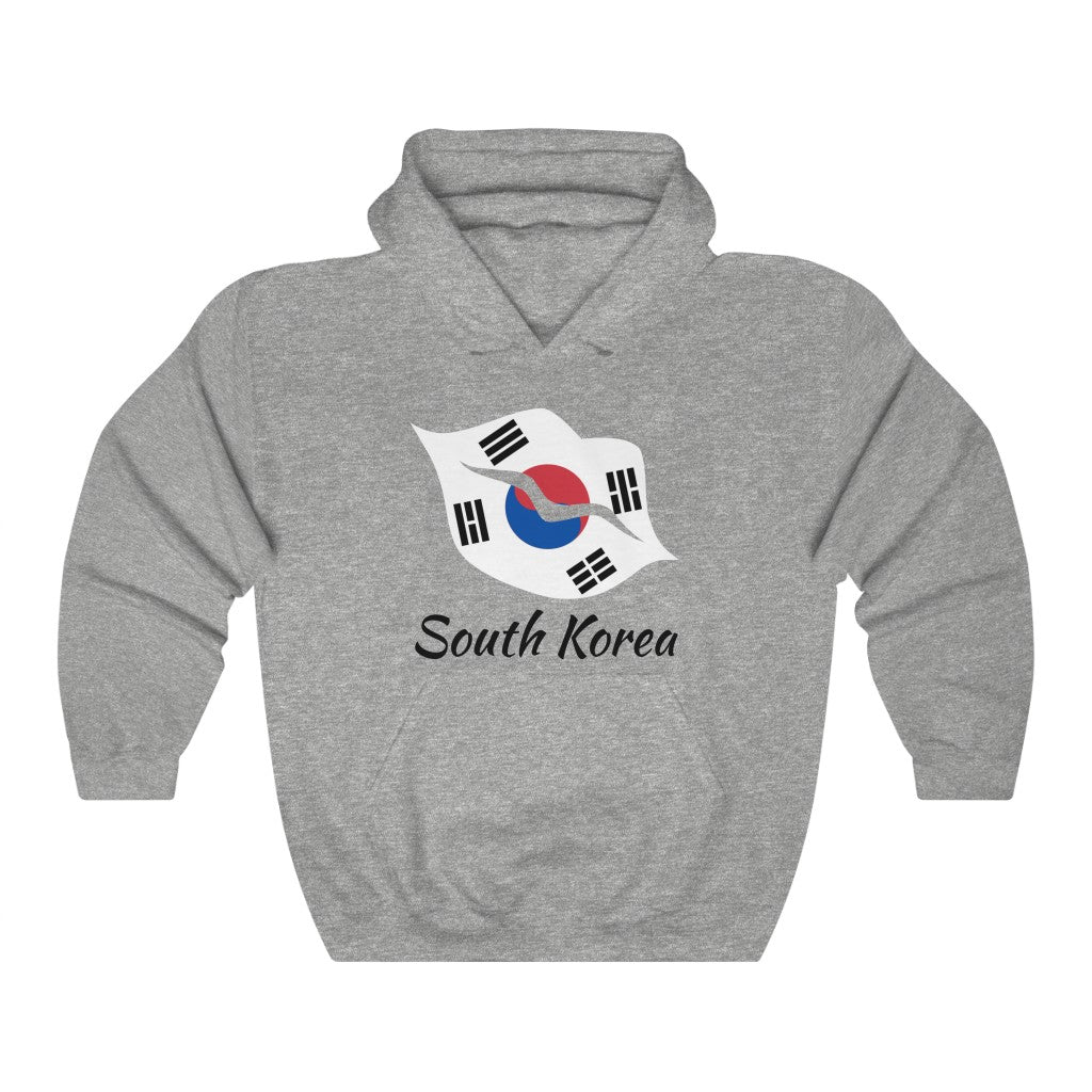South Korea Lips Flag Hoodie Sweatshirt 1 - Unisex