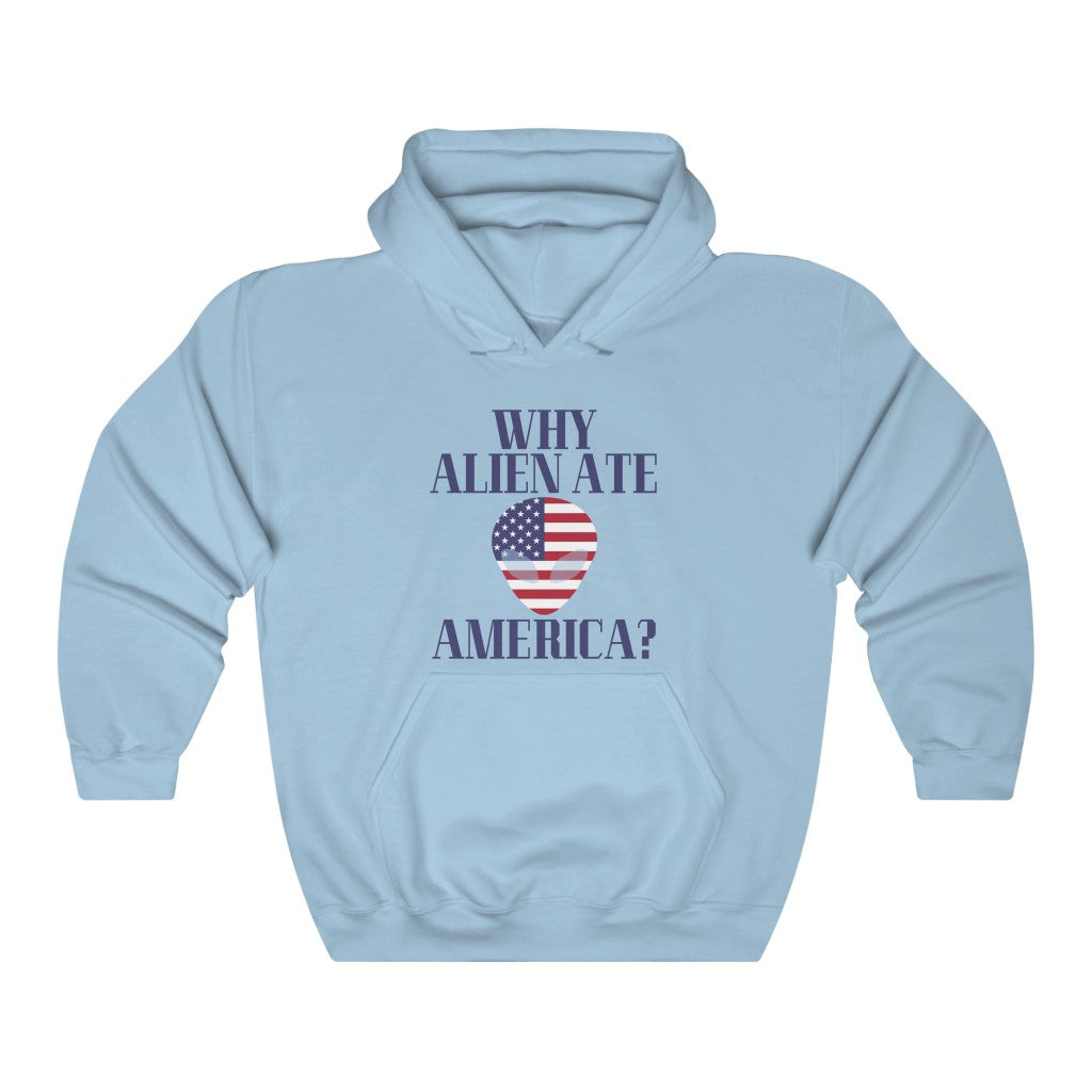 United States Alien Ate Flag Hoodie Sweatshirt 1 - Unisex