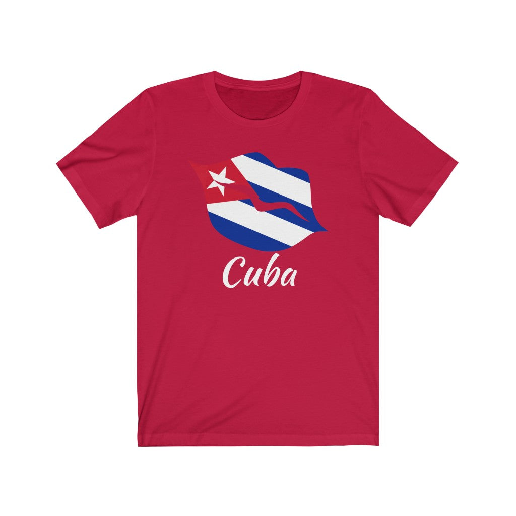 Cuba Lips Flag Premium Tee 2 - Unisex