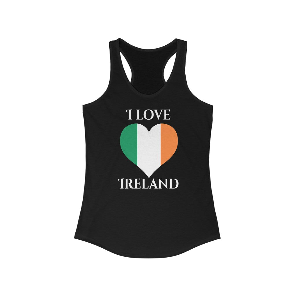 Ireland Heart Flag Tank 2 - Women