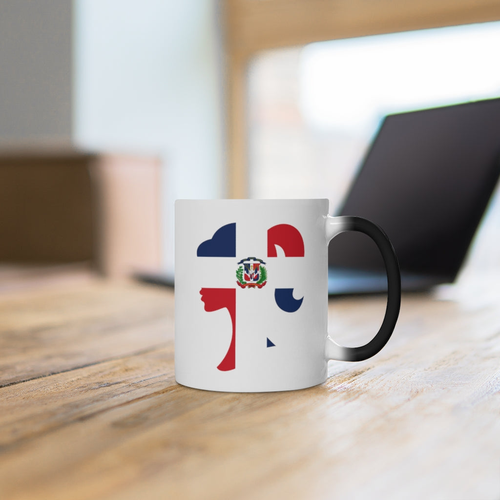 Dominican Republic Girl Color Changing Mug