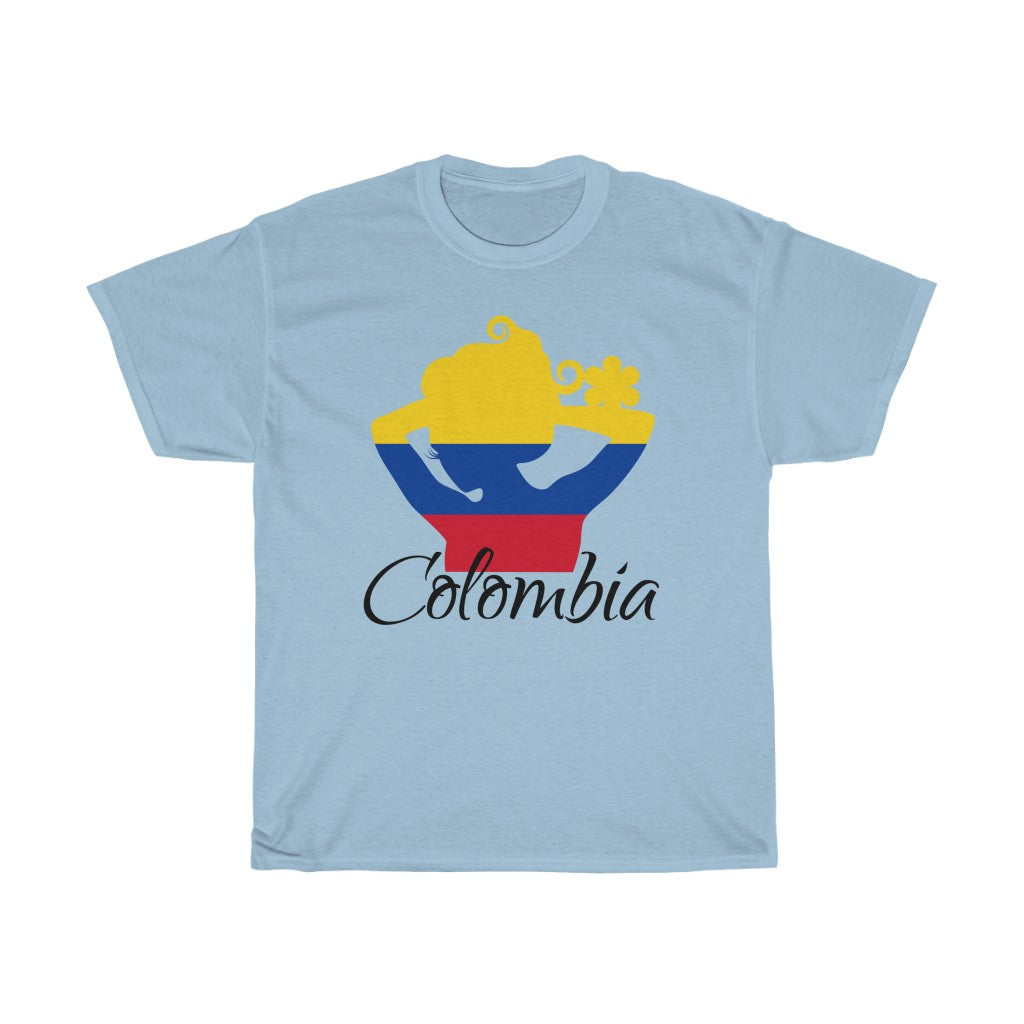 Colombia Lady Flag Standard Tee 1 - Unisex