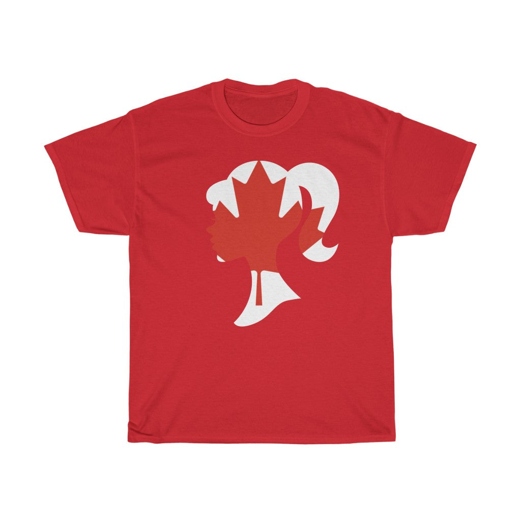 Canada Girl Flag Standard Tee - Unisex