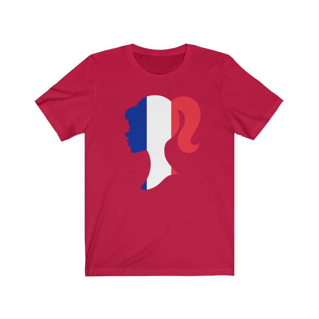 France Girl Flag Premium Tee - Unisex