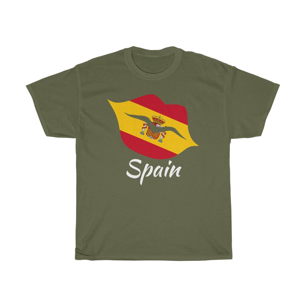 Spain Lips Flag Standard Tee 2 - Unisex
