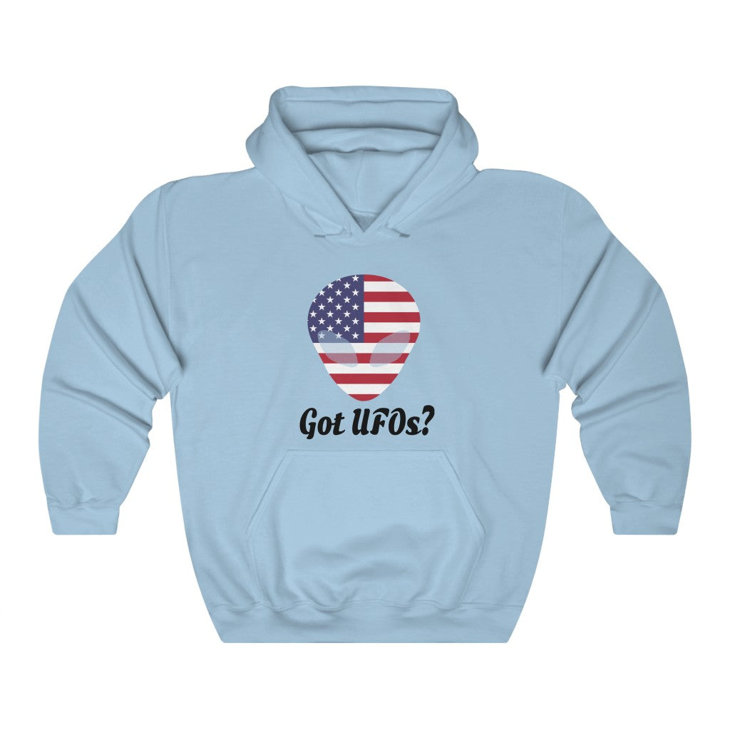 United States Got UFOs Flag Hoodie Sweatshirt 1 - Unisex