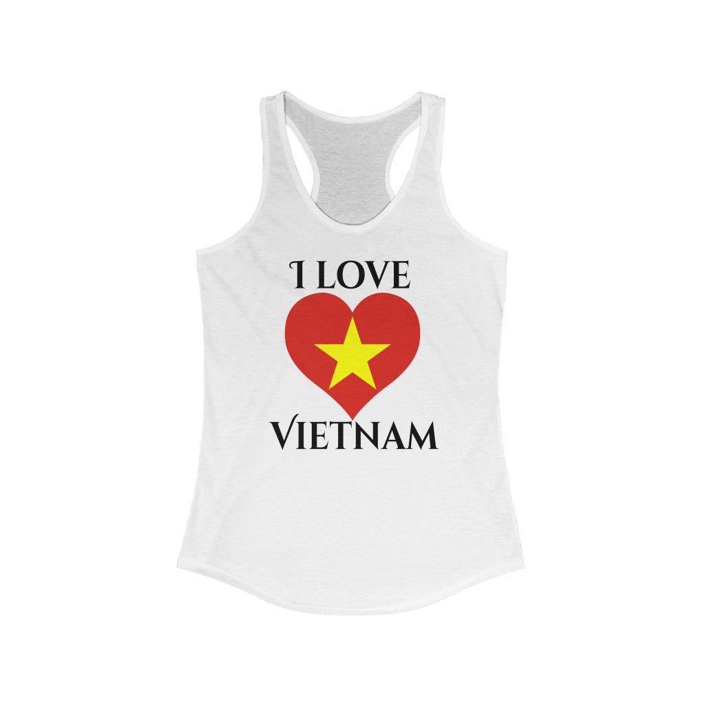 Vietnam Heart Flag Tank 1 - Women