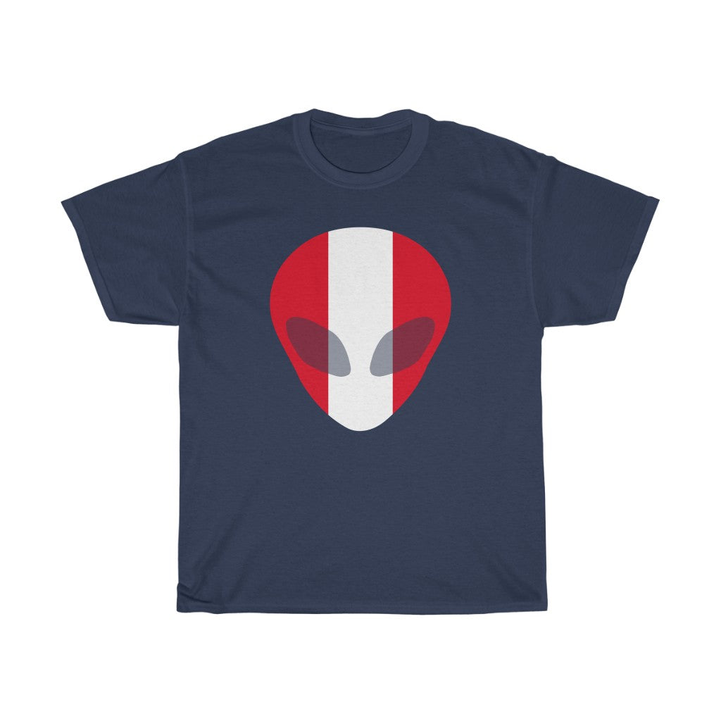 Peru Alien Flag Standard Tee - Unisex