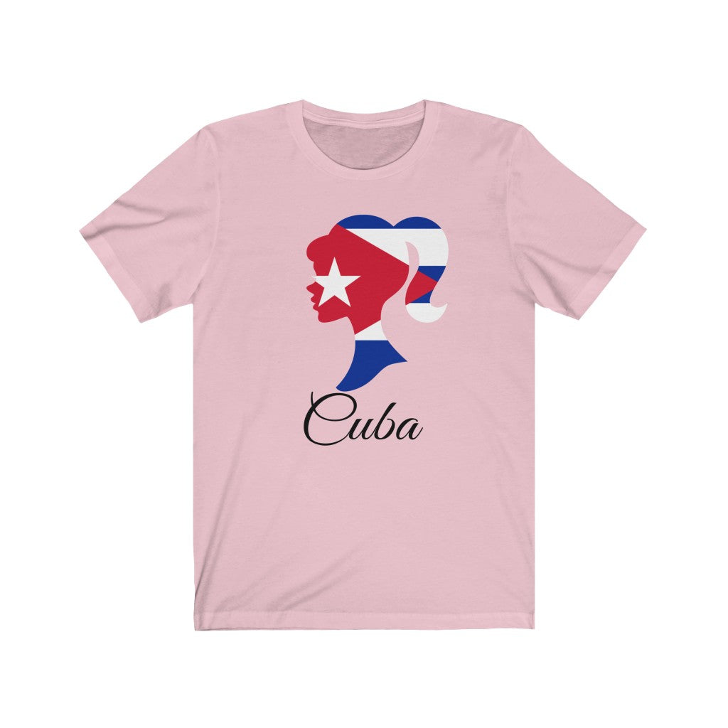 Cuba Girl Flag Premium Tee 1 - Unisex